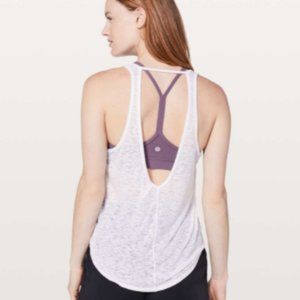 lululemon Breeze Through Tank: White